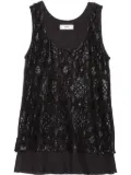 Muller Of Yoshiokubo Glare top - Black