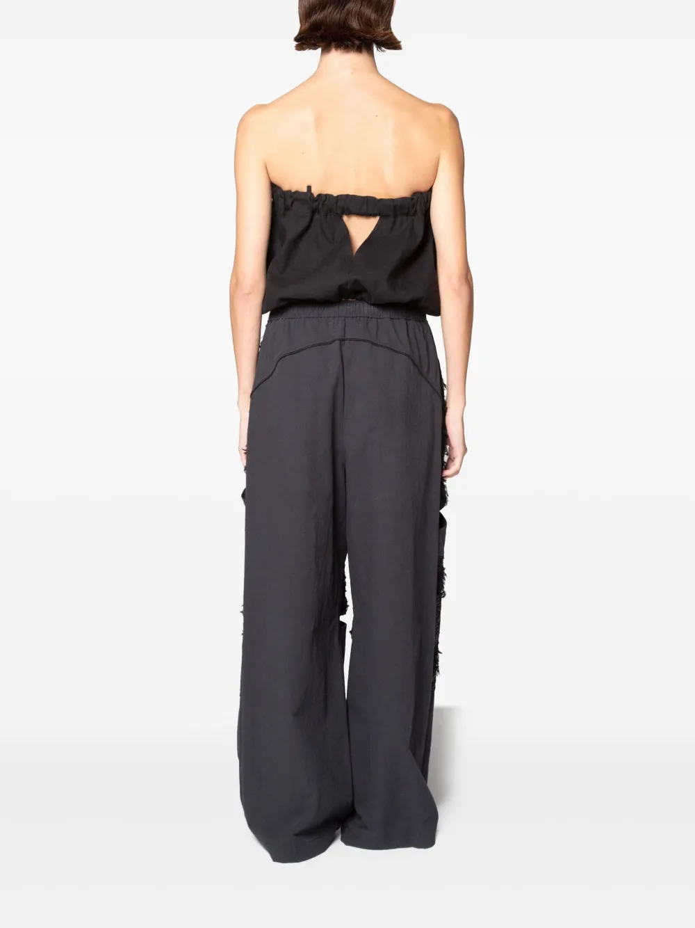 Muller Of Yoshiokubo Zijden broek Zwart