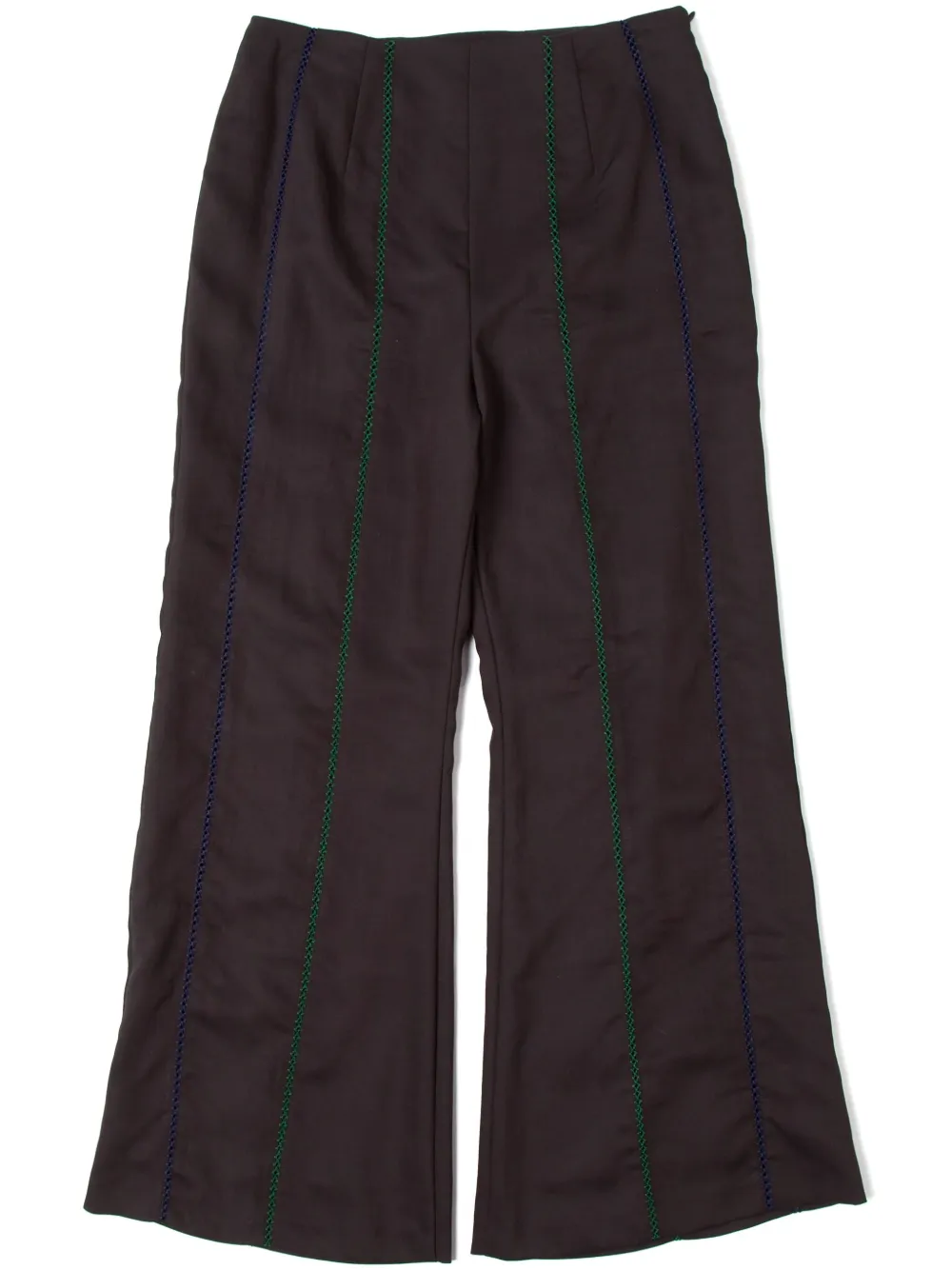 stripe-detailing trousers