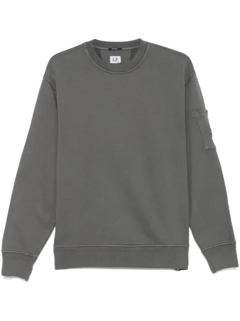C.P. Company sudadera con detalle Lens