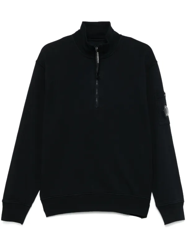 CP COMPANY  スウェットシャツ レンズ付き C.P. Company レンズディテール スウェットシャツ | ブルー