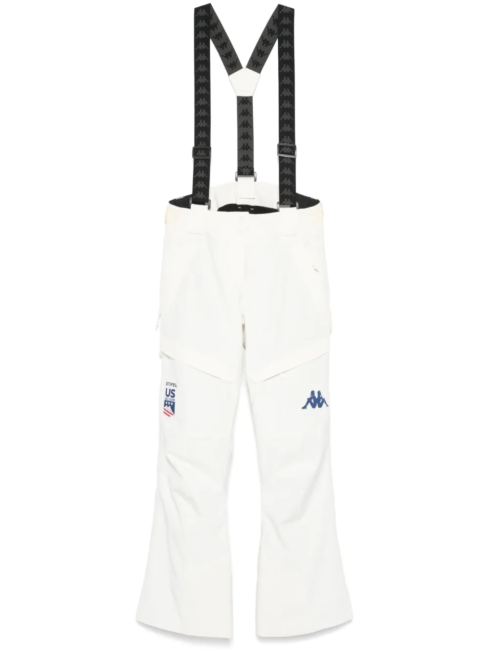 Kappa x US Ski Team 6CENTO 665C skibroek Wit