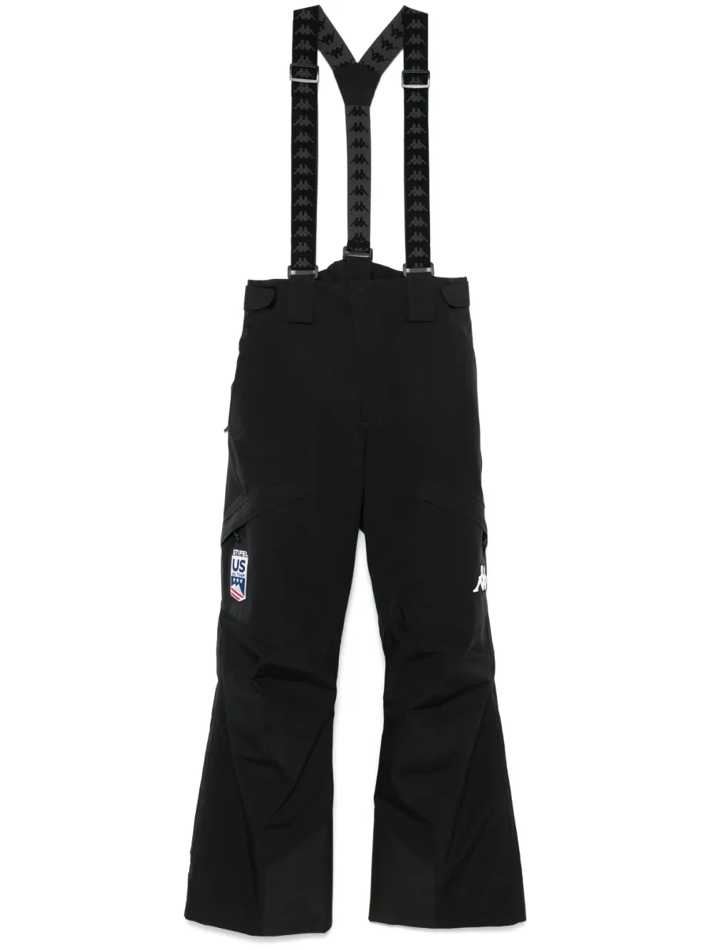 Kappa x US Ski Team 6CENTO 665C skibroek Zwart