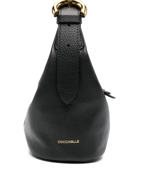 Coccinelle Mini Fernanda Shoulder Bag | Black | FARFETCH