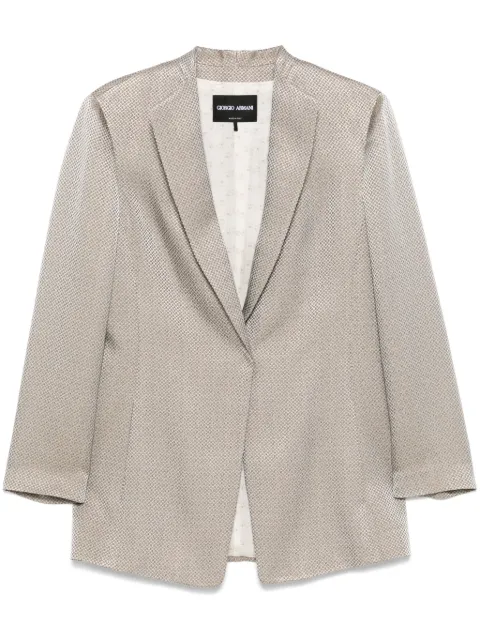 Giorgio Armani jacquard blazer 
