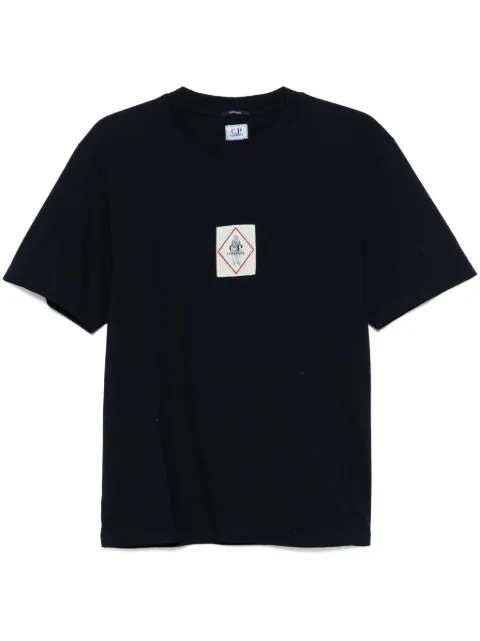 C.P. Company T-Shirt mit Logo-Patch