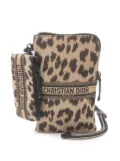 Christian Dior Pre-Owned 1990-2024 Technical Fabric Mizza DiorTravel Multifunction Pouch crossbody bag - Brown