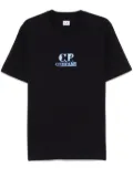 C.P. Company graphic-logo T-shirt - Blue