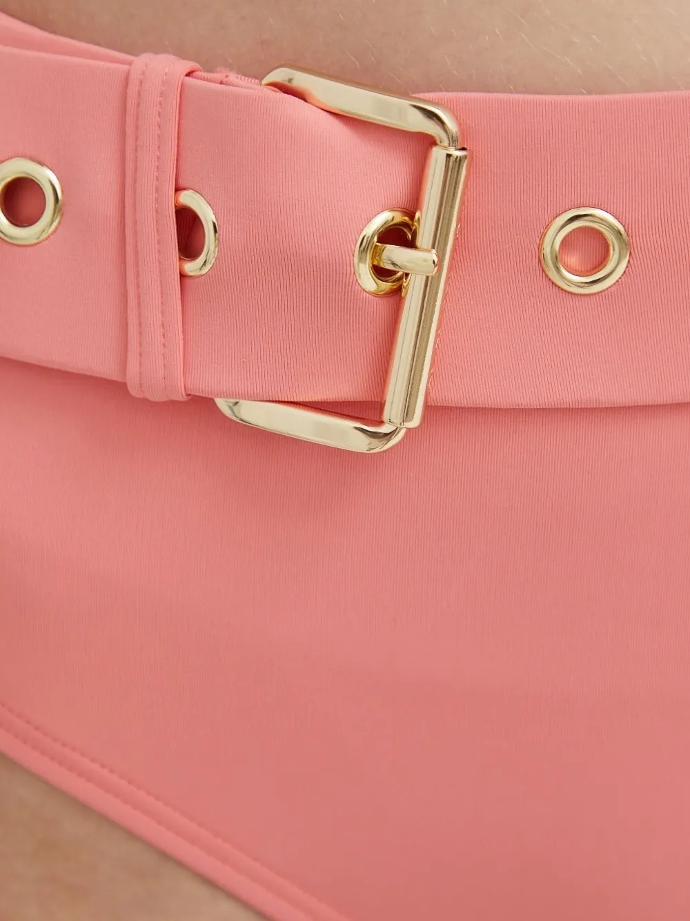 Michael Kors Bikinislip met ceintuur Roze