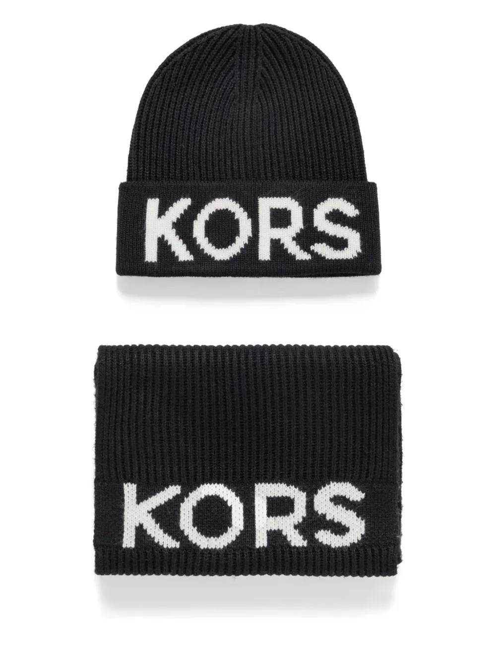 logo-embroidered beanie