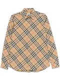 Burberry IP-check shirt - Neutrals