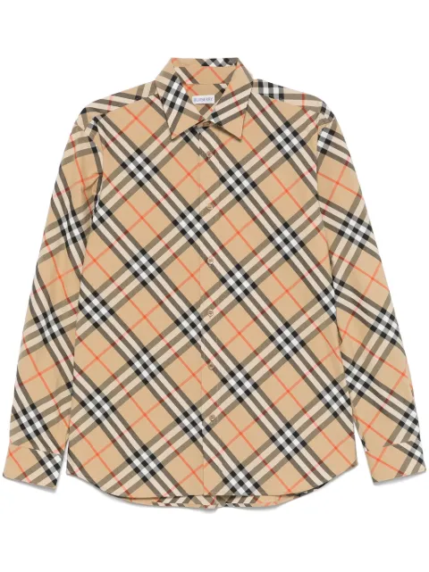 Burberry chemise à carreaux IP