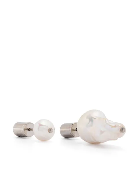Jil Sander pearl earrings 