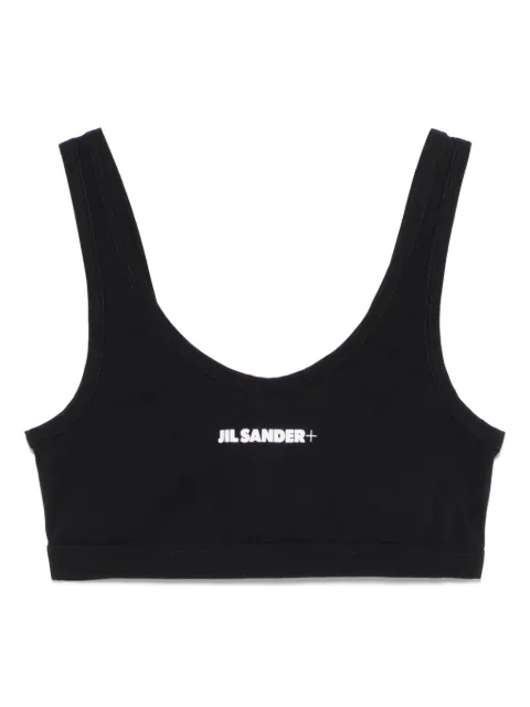 Jil Sander brasier con cuello redondo