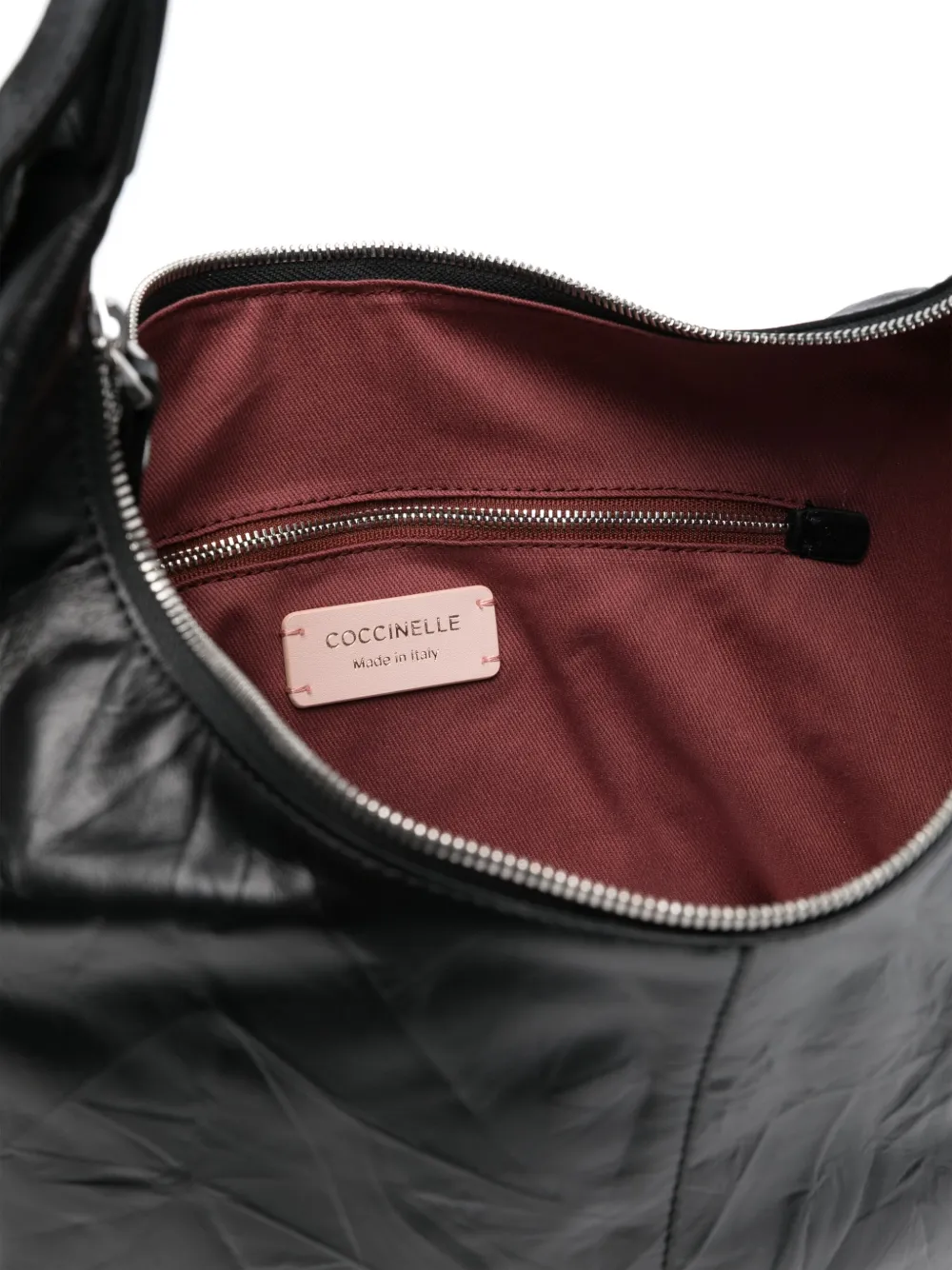 Coccinelle Leren shopper Zwart