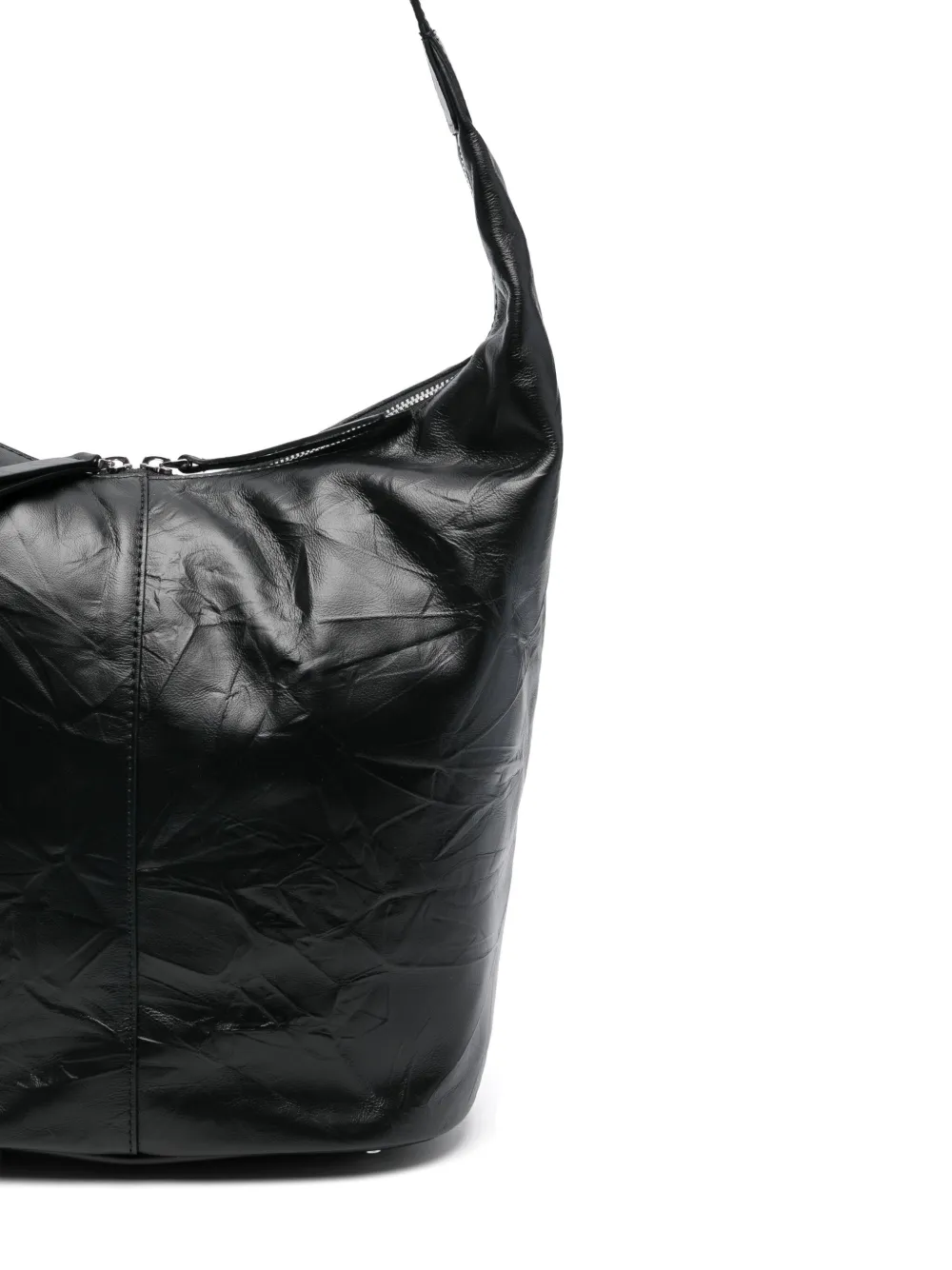 Coccinelle Leren shopper Zwart