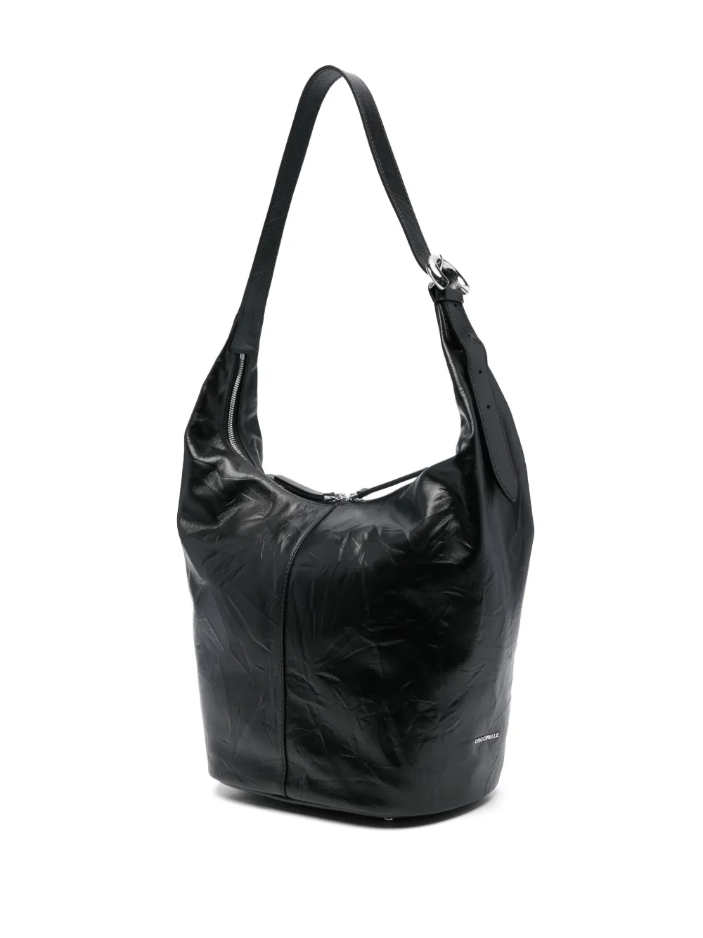 Coccinelle Leren shopper Zwart