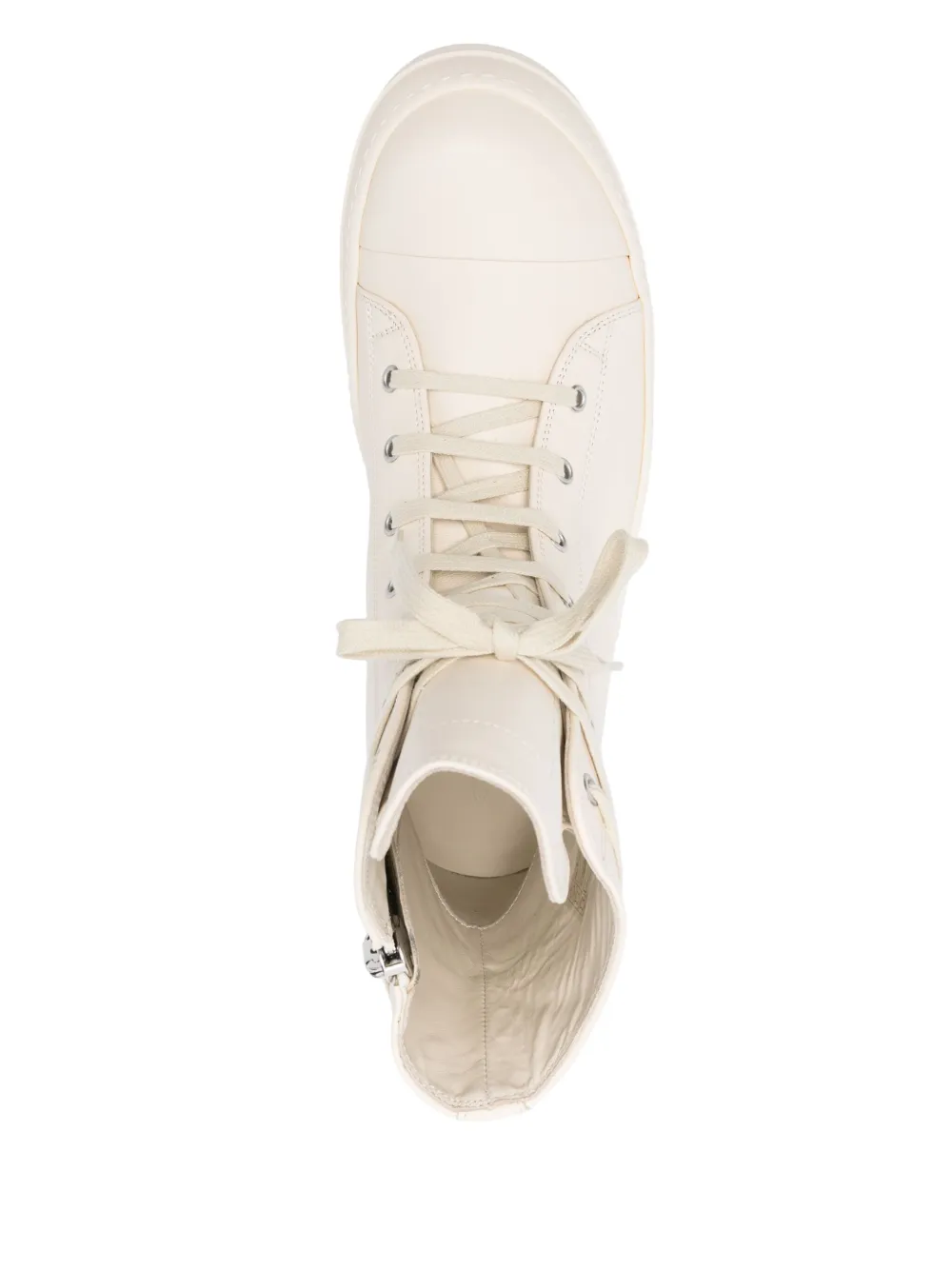 Rick Owens hi-top sneakers White