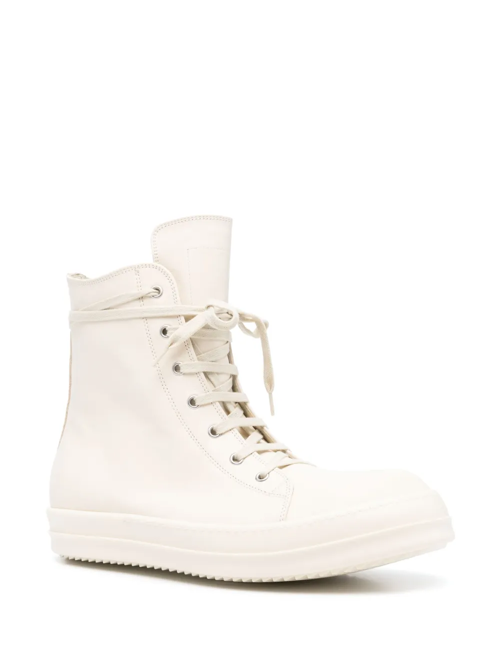 Rick Owens hi-top sneakers White