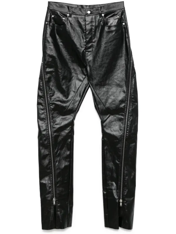 Black Porterville Bolan Banana Jeans by Rick Owens on Sale