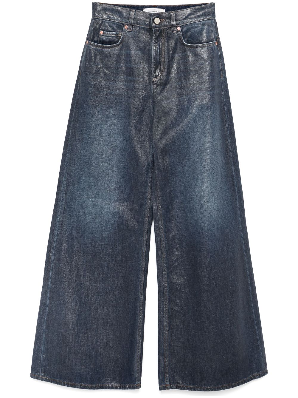 Dorothee Schumacher Denim Romance jeans met wijde pijpen Blauw