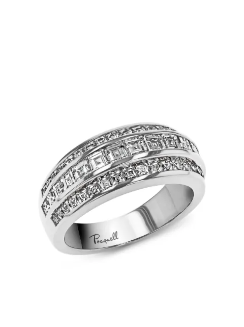 Pragnell platinum Manhattan diamond ring