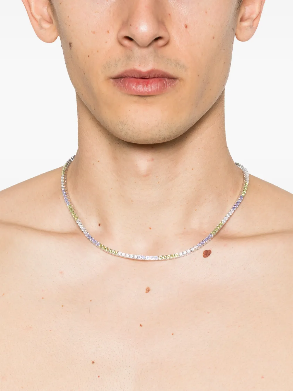 Hatton Labs Classic Tennis Chain necklace - Zilver