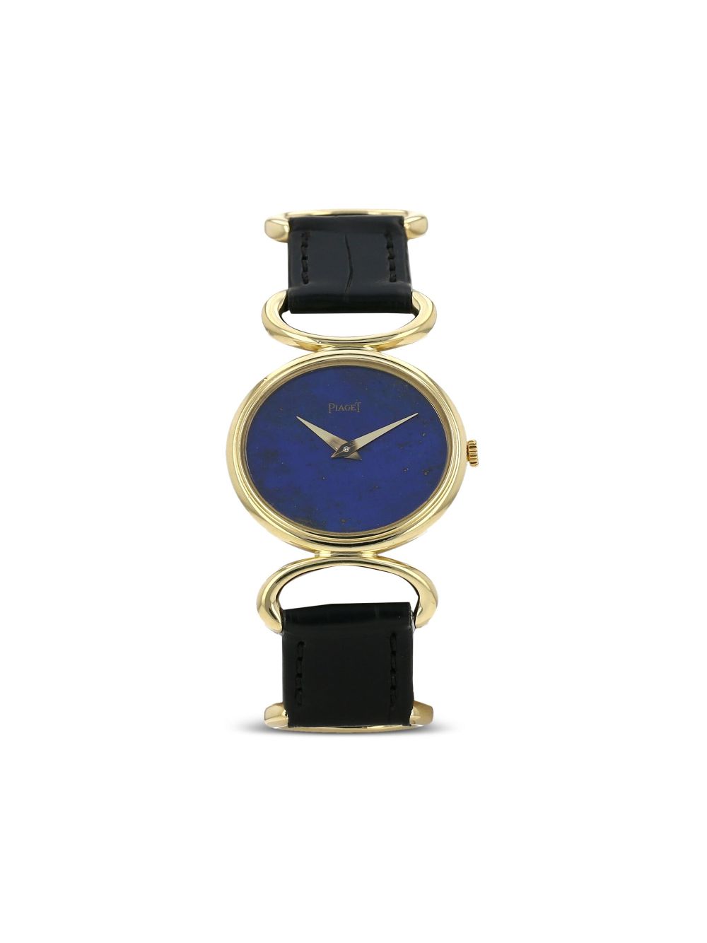 Piaget 1970s pre-owned Vintage 28mm - Black,Blue