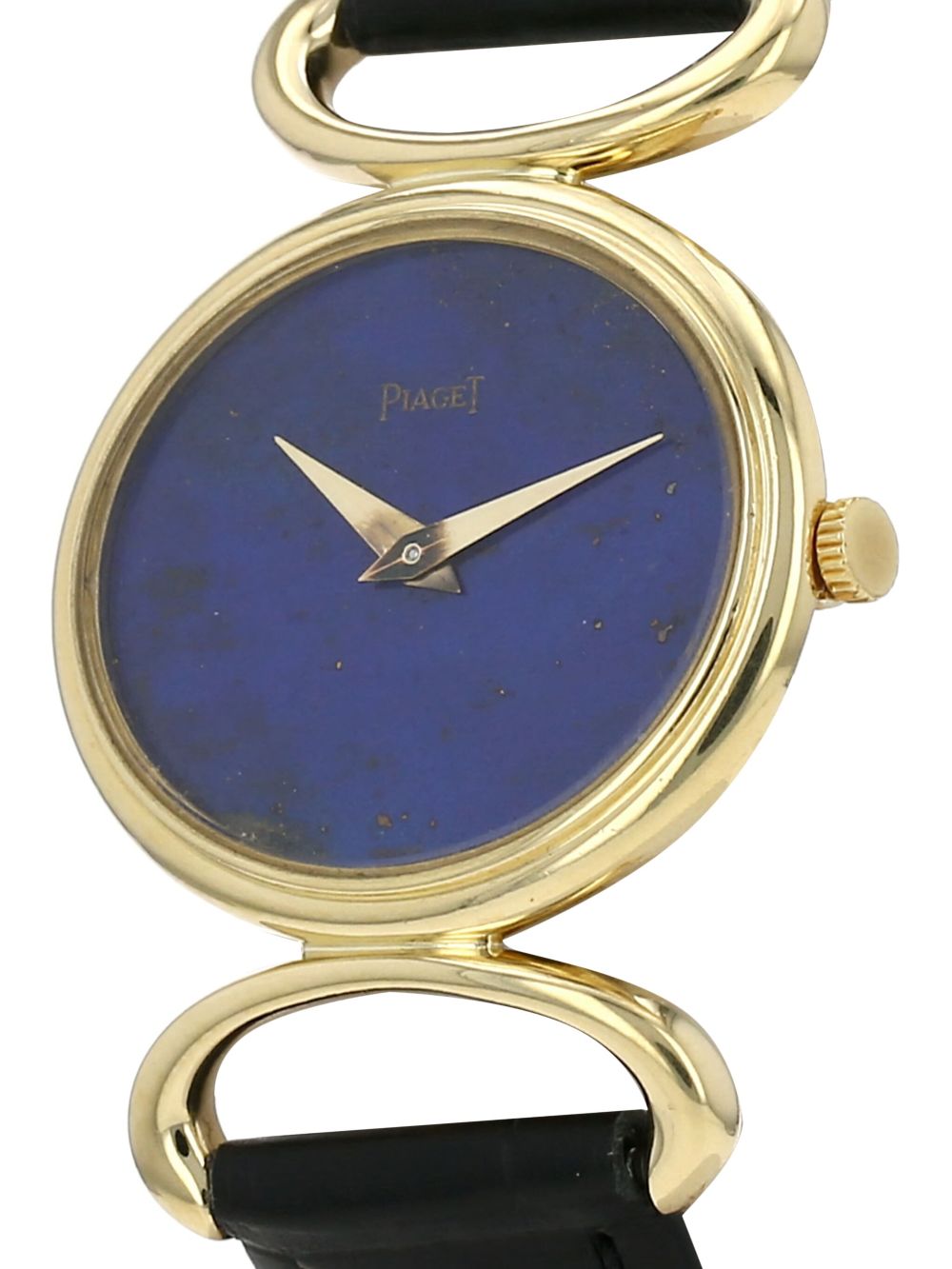 Piaget 1970s pre-owned Vintage 28mm - Black,Blue