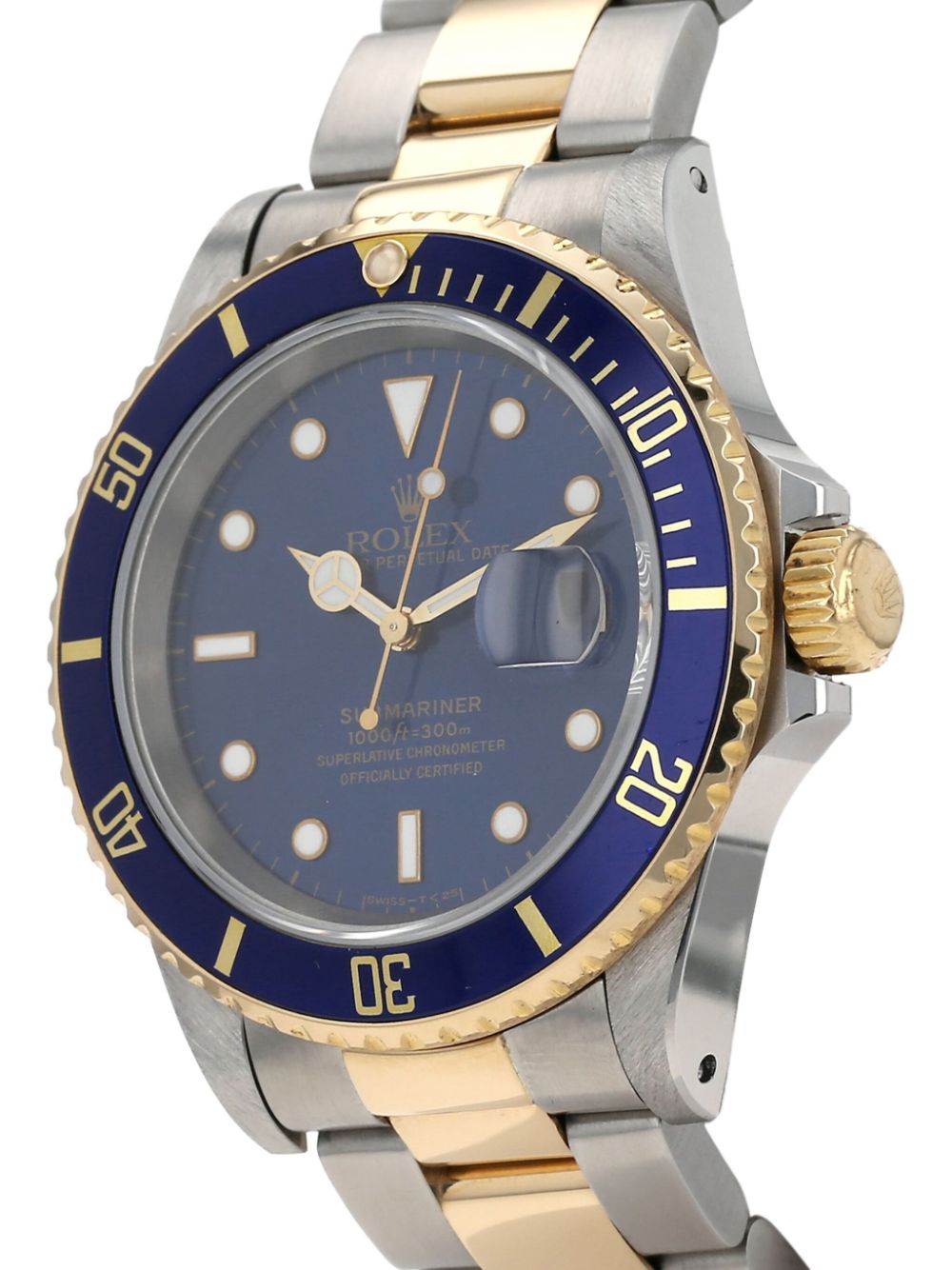 Rolex 1997 pre-owned Submariner Date 40mm - Blue