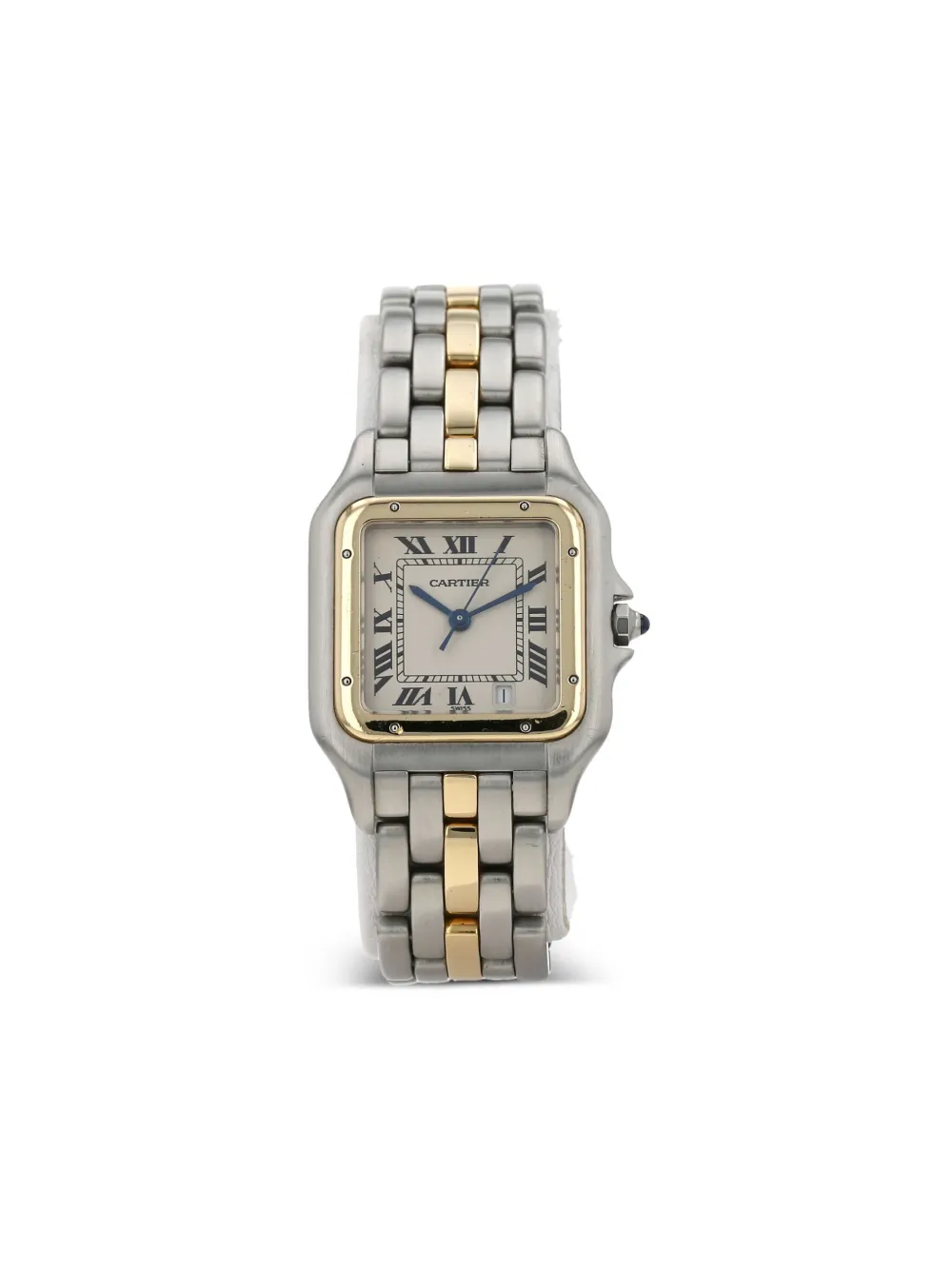 Cartier 1990 18K yellow gold and stainless steel Panthère 27mm - Bianco