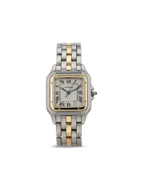 Cartier 1990 18K yellow gold and stainless steel Panthère 27mm