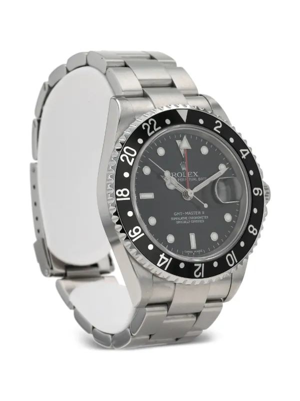 Rolex 2006 GMTマスターII 40mm | ブラック | FARFETCH JP