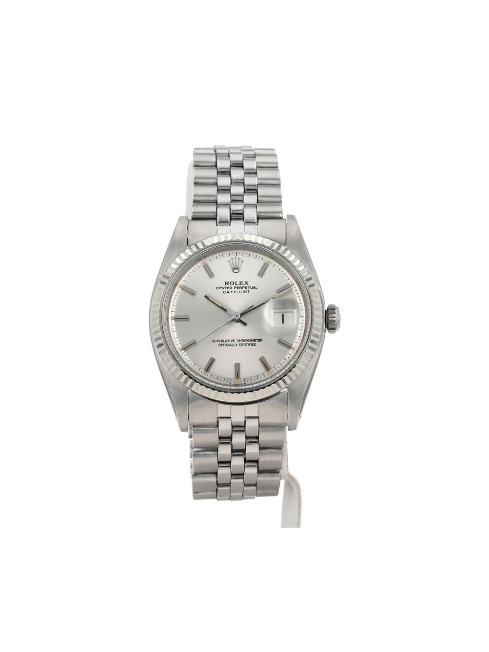 Rolex 1970 18K white gold and stainless steel Datejust 36mm - Grey