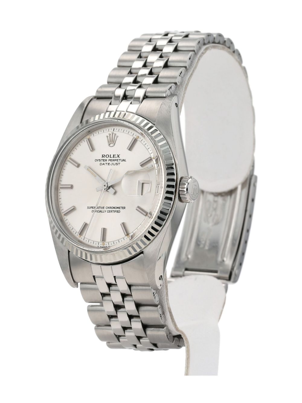 Rolex 1970 18K white gold and stainless steel Datejust 36mm - Grey