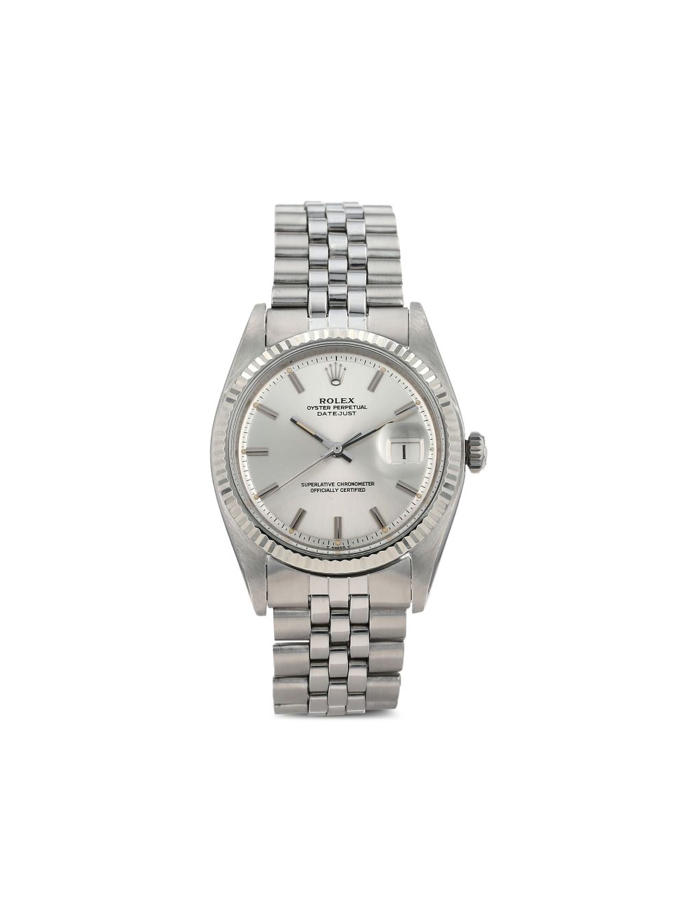 Rolex 1970 18K white gold and stainless steel Datejust 36mm - Grey