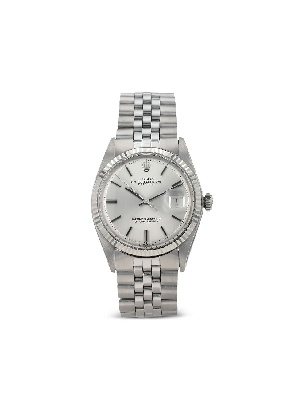 Rolex 197218K white gold and stainless steel Datejust 36mm - Grey