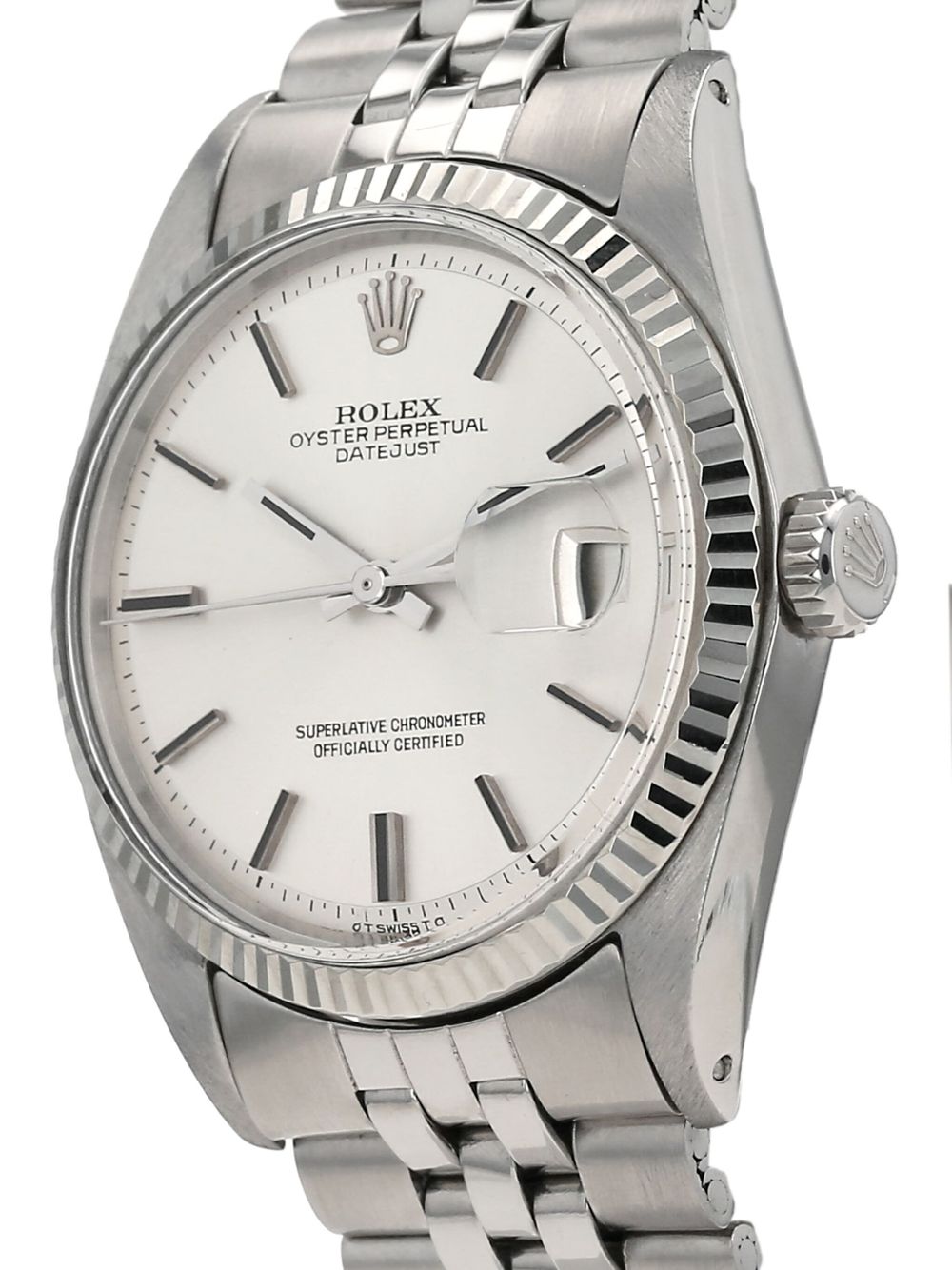 Rolex 197218K white gold and stainless steel Datejust 36mm - Grey