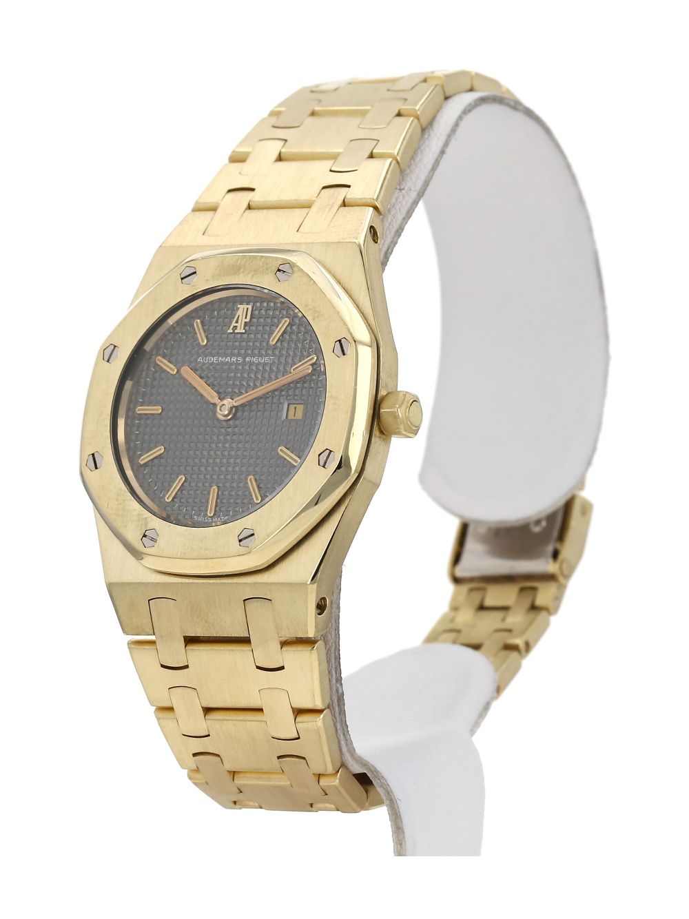 Audemars Piguet 1990 18K yellow gold Royal Oak 31mm - Zwart