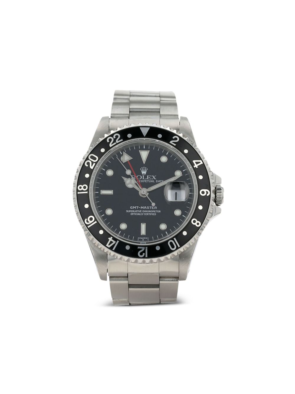 Rolex 1997 pre-owned GMT-Master 40mm - Black