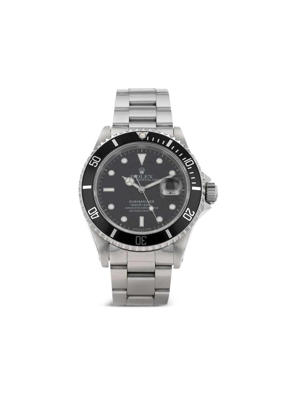 Rolex 1993 stainless steel Submariner Date 40mm - Black