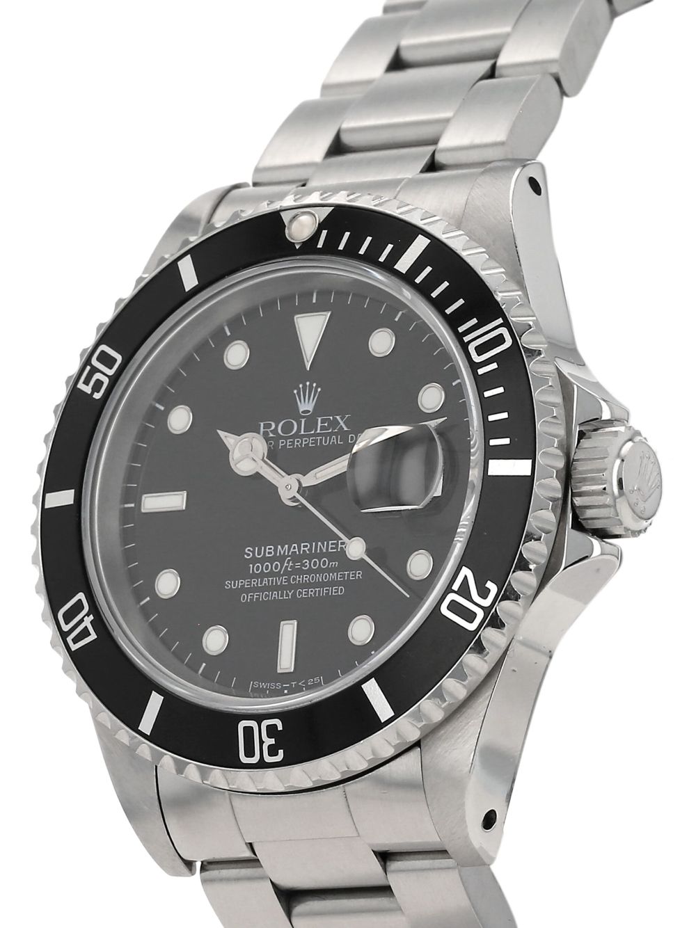 Rolex 1993 stainless steel Submariner Date 40mm - Black