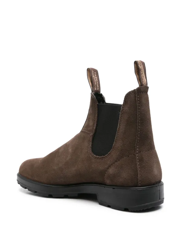 Blundstone スエード チェルシーブーツ | ブラウン | FARFETCH JP