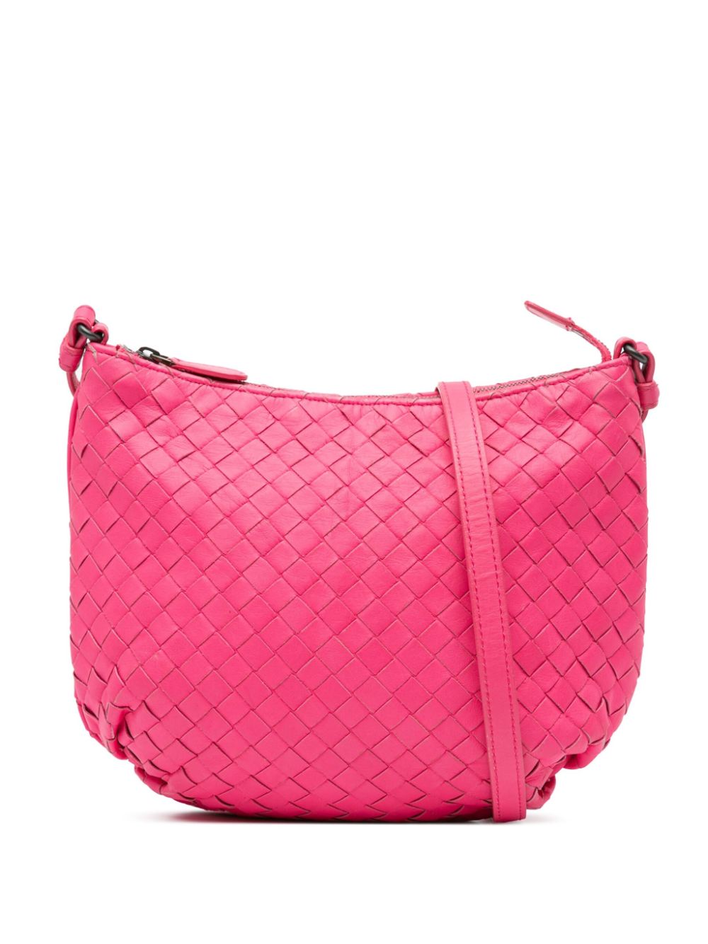 Bottega Veneta Pre-Owned 2012-2024 Nappa Intrecciato crossbody bag - Pink