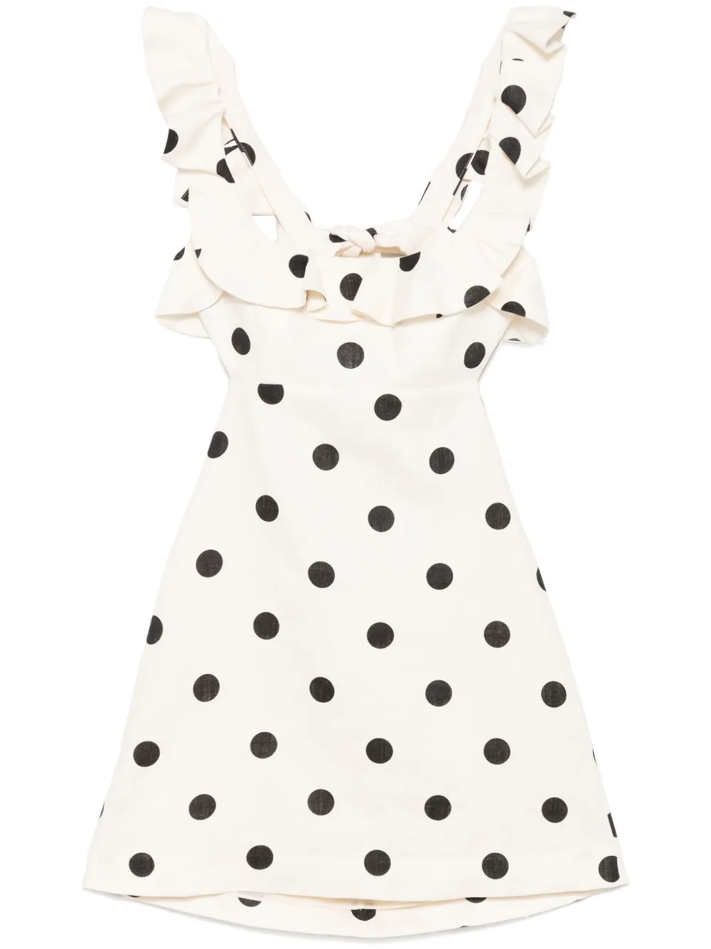 ZIMMERMANN Jurk met stippen Beige