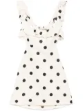 ZIMMERMANN polka-dot dress - Neutrals