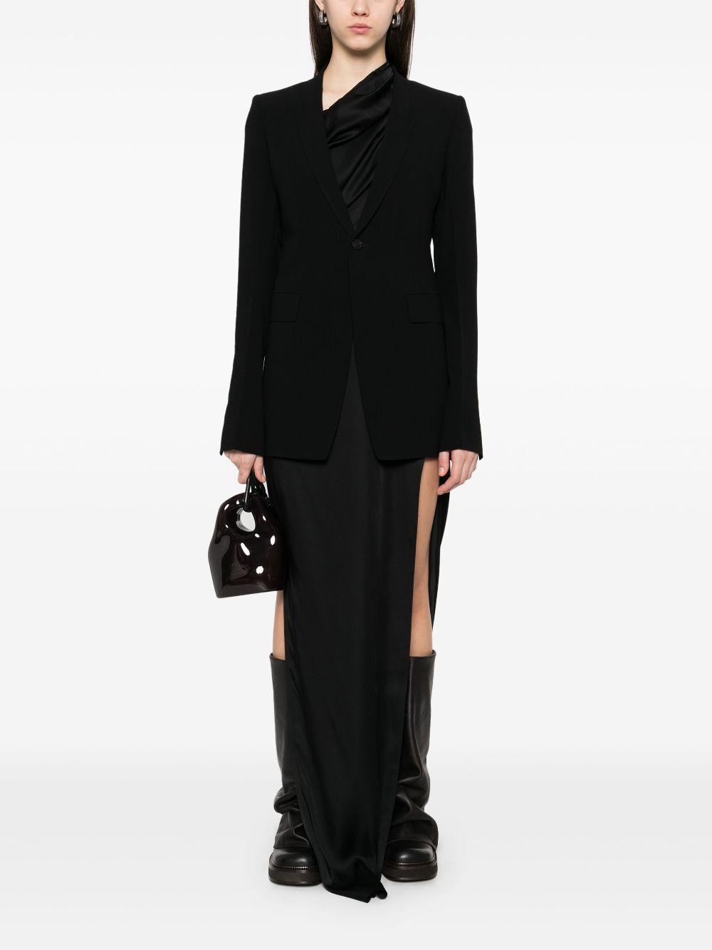 Rick Owens Extreme Soft blazer - Black