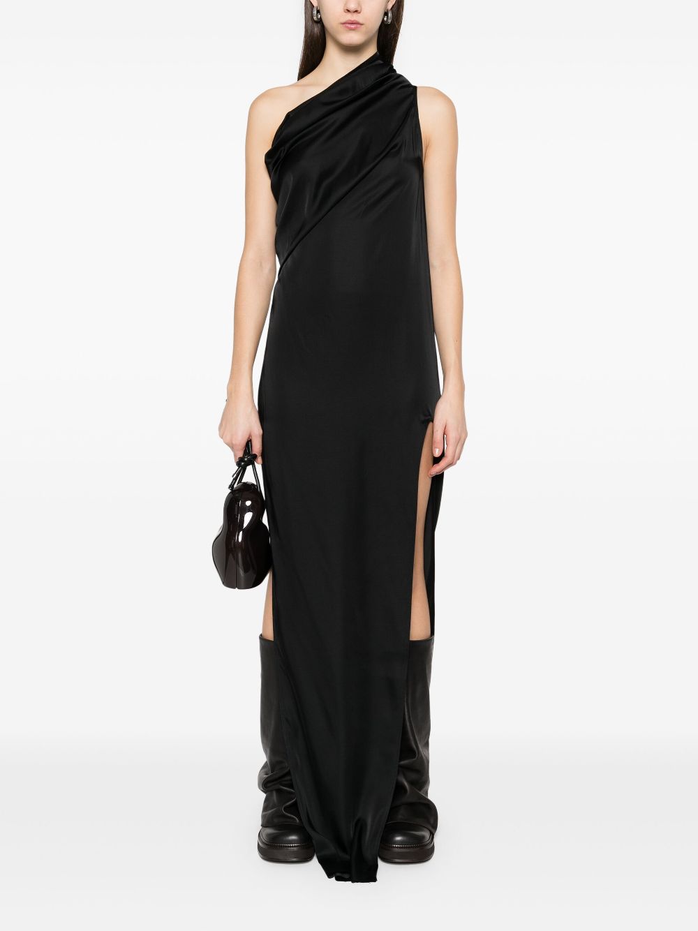 Rick Owens Athena Arrowhead gown - Black