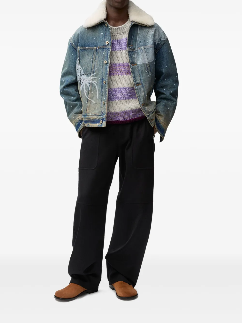 LOEWE x Suna Fujita Jacket in denim | Image 2