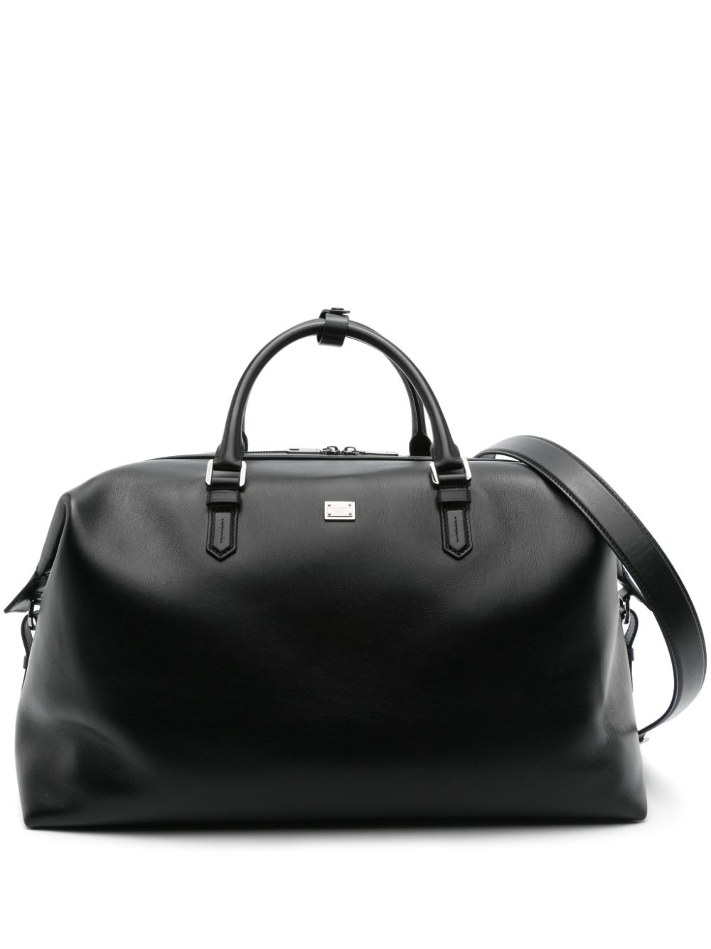 Dolce & Gabbana leather duffel bag Blauw